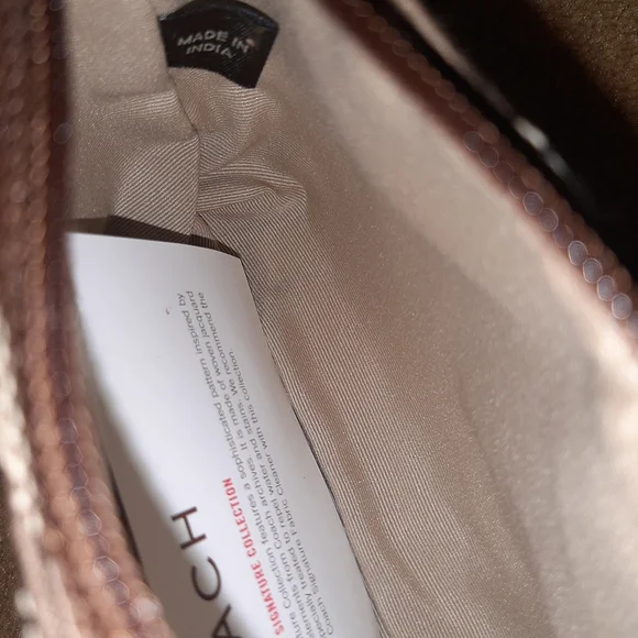 Coach Signature Mini Bag - Picture 6 of 8